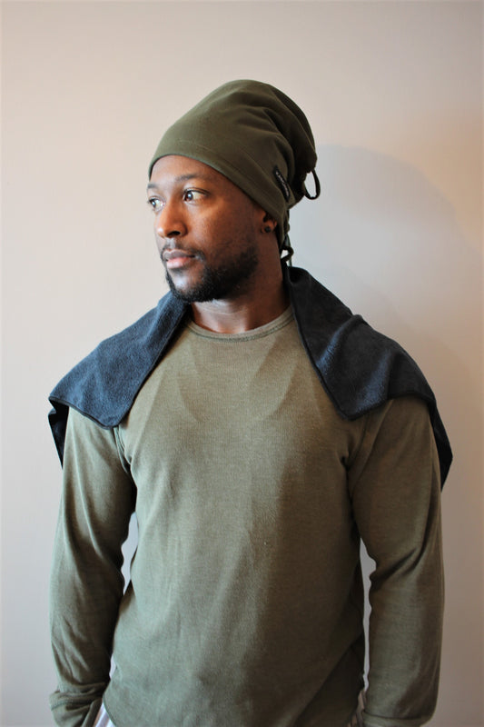 Army Green Deep Conditioning Cap